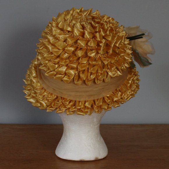 Vintage Handmade Textured Hat